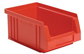 LA-KA-PE Sichtlagerkasten PLK 4 B105xT164xH75 mm rot