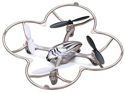 HIMOTO Drohne Mini Spider Gold Radio 2,4 GHz Akku 300 mAh 360°