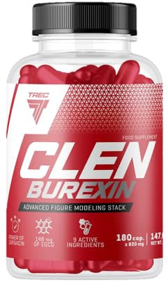 Trec Nutrition CLENBUREXIN , Fettverbrenner, 1er Pack (1 x 180 Tabletten)