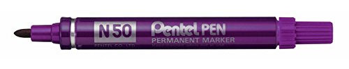 Pentel Pen Lot de 12 Marqueurs permanents Violet
