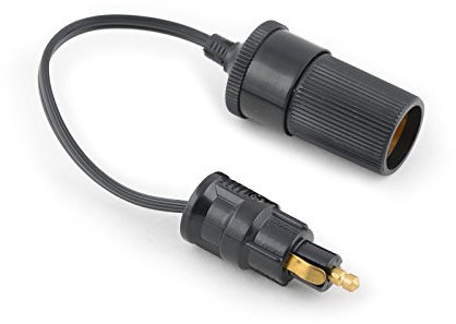 Nautika Zigarettenanzünder Adapter Klein Groß DIN Stecker auf Norm SAE Buchse Dose Kabel 12 Volt