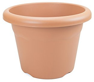 Plastiken Terra - Maceta Redonda, diámetro de 60 cm, Color Terracota