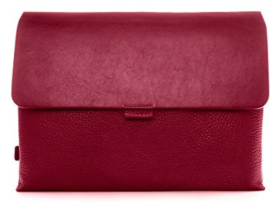VORYA 13 pollici MacBook Air | MacBook Pro | iPad Pro Premium Marrone Rosso Cremisi in Autentica Pelle Caso Copertura Manicotto Sleeve Case Bag Cover