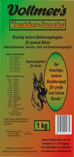 Vollmer's 37132 Hundefutter Knabber-Snacks 10 kg