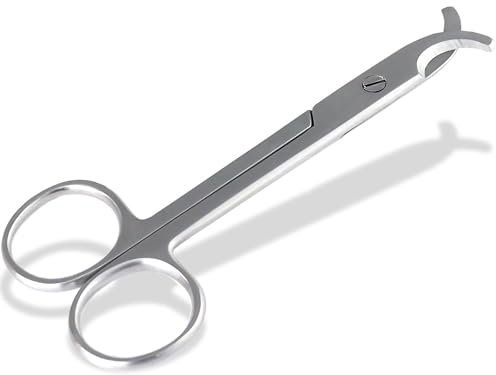 InstrumenteNrw Krallenschere aus Edelstahl für das Kürzen von Krallen bei Katzen kleinen Hunden oder Kleintieren 13 cm