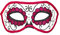 W WIDMANN MILANO Party Fashion - Maske Dia de Los Muertos, Augenmaske, Day of the Dead, Mexiko, Fasching, Halloween