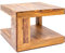 invicta INTERIOR riess-Ambiente Massiver Edelholz Couchtisch Giant 60cm Sheesham Stone Finish Wohnzimmertisch