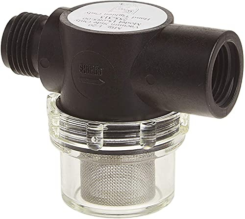 Shurflo 255 – 213 1/2 MNPT x FNPT Inline Strainer for 2088 Series Pumps by Shurflo