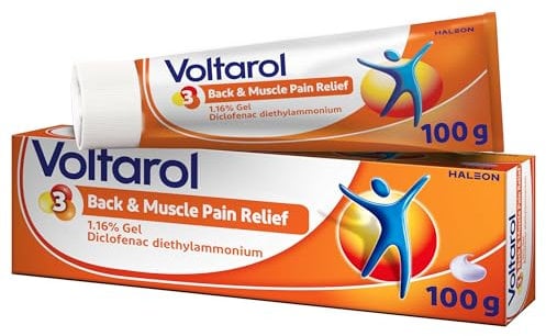 Voltarol Back & Muscle Pain Relief 1.16% Gel, for Joint Pain Relief, suitable for Knee Pain & Neck Pain, 100g