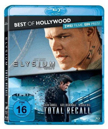 BEST OF HOLLYWOOD - 2 Movie Collector's Pack 96 (Elysium / Total Recall)