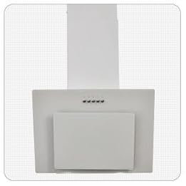 PKM 9039XW Wandhaube | Dunstabzugshaube | Weißes Glas | 60cm Breite | Abluft | Umluft | LED-Beleuchtung | Energieeffizienz A