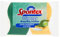 Spontex 2 estropajos esponjosos resistentes, estropajos amarillos