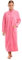 Robe de chambre en polaire pour femmes - Rose - 56