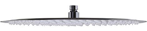 ALFI Brand RAIN16R 16-Inch Solid Round Ultra Thin Rain Shower Head, Brushed Stainless Steel