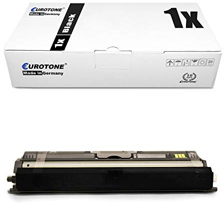 Eurotone Tonerpatrone Black kompatibel für Konica Minolta QMS 1600 Serie Magicolor 1600 1650 1680 1690 Schwarz