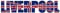 Skyline4u Aufkleber Liverpool Schriftzug Autoaufkleber Union Jack - 10x2,1cm