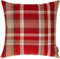 McAlister Textiles Heritage | Kissenbezug für Sofakissen in Rot | 43 x 43 cm | gewobenes Tartan-Muster kariert | Deko Kissenhülle Sofa, Bett, Couch pflegeleichtes Wolle-Gefühl