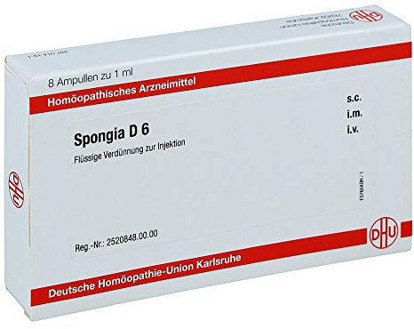 Spongia D 6 Ampullen 8X1 ml