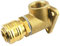 Fittingstore - Wanddose mit Druckluftkupplung Druckluftverteiler aus Messing NW 7,2 (G 3/8 (IG))