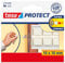tesa Protect Schutzpuffer, quadratisch, weiß, 10mm:10mm, 8 Stück