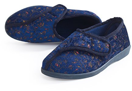 Chaussons Confort Femme Bleu 37 / Taille 4
