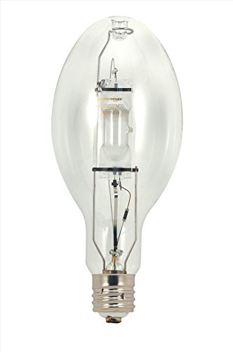 Satco S5831 4200K 250-Watt Clear Universal Mount Mogul Base BT28 Metal Halide Lamp