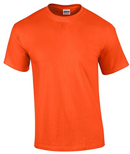 Gildan Mens Heavy Cotton Short Sleeve T-Shirt (XL) (Antique Orange)