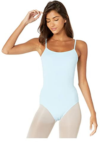 Bloch Dance Damen Nejor Microlux Camisole Gymnastikanzug, Pastellblau, Größe L