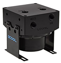 Alphacool 13193 VPP655 - G1/4 IG Inkl. Eisdecke D5 - Low Noise Powerpumpe - CPU Wasserkühlung 23W - Acetal V.3 - Schwarz