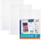 Elba 100206988 - Buste con porta biglietti da visita, formato A4, in PVC, per biglietti da 55 x 95 mm, 10 pezzi
