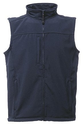 Regatta Men's Flux Water Repellent, Windproof, Soft Shell Body Warmer, Full Zip Vest, Warm Down Style, Sleeveless Jacket, Sports Outerwear, Super Warm, Sleeveless Top, Outdoor Coat, Men's, Winter