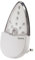 Hama Bernstein LED Nachtlicht für Kinderzimmer und Schlafzimmer (stromsparend, nur 0,2 W, Orientierungslicht für Gang und Keller, Stimmungslicht, Nachtlampe, Eurostecker), 00113960, 1-er Pack