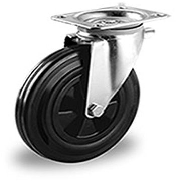 Lenkrolle 200 mm für Müllbehälter