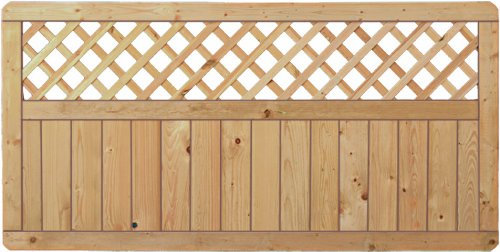 GreenSeason Lamellenzaun Prag B180 x H90 cm.