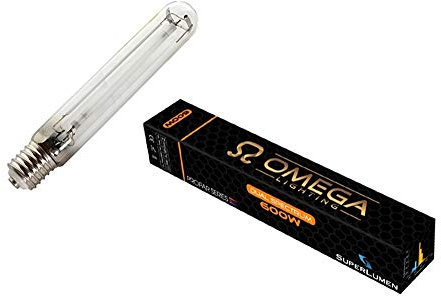 Black Orchid 400W High Pressure Sodium Hps Lamp, Veg & Flower E40 Light Bulb Hydroponics