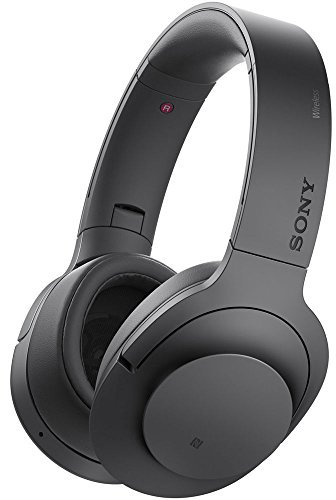Sony h.ear on MDR-100ABN Wireless High Resolution Noise Cancelling Over-Ear Headphones - Black