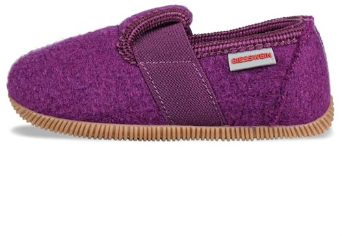 Giesswein Weidach, Girls’ Slippers, Purple (Veilchen), 12.5 UK (31 EU)