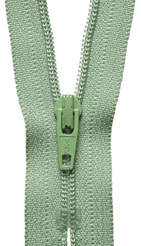 YKK Coil Zip, No. 100 Sage, 56 cm Length