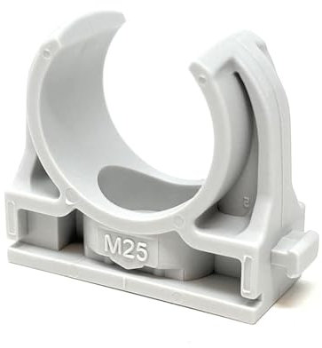 Pollmann Clip-Rohrschelle M 25, 100 Stück