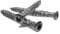 100 Stück Terrassenschrauben 5,0 X 50 TORX TX-25 mit Schneidkerbe u. Linsenkopf, Edelstahl C1