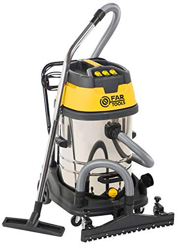 Fartools PRO-NET70 Aspirador liquido & sólidos Potencia 3600 W, Depresión 20Kpa, Sistema de filtración Filtro tela, Función liquido & sólidos, Tipo de tanque Inox,