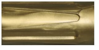 Rayher Hobby 38830620 Kreide-Marker, Keilspitze 2-6 mm, brilliantgold