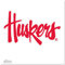NCAA Siskiyou Sports Fan Shop Nebraska Cornhuskers Logo Magnete 20,3 cm Blatt Team Farbe