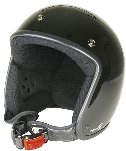Bores Bogo 3 Jethelm Designed by Gensler, CE-EN1077 Sportprüfung Ohne ECE, Schwarz-Glanz, Größe L 55_57 cm
