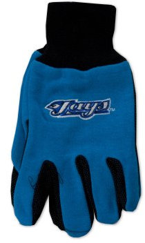 Wincraft MLB Toronto Blue Jays Two-Tone Gloves, Blue/Black