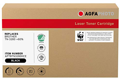 AgfaPhoto APTBTN3280HCE Toner für Brother DCP8085DN, 12000 Seiten, schwarz