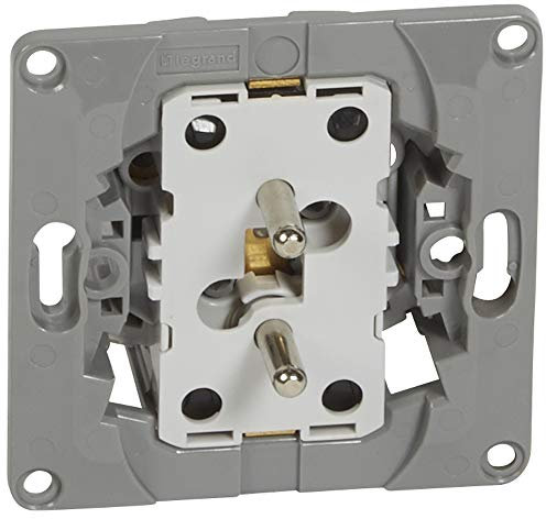 prise de courant double 2 poles + terre 16 ampères legrand niloe pur complet