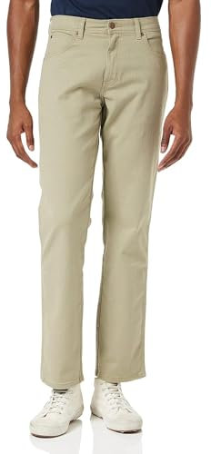 Wrangler Herren Durables Regular Fit Jeans, Camel, 34W / 32L