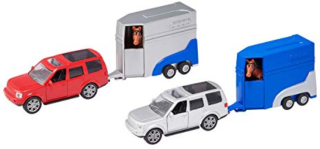 Teamsterz Die-cast Farm 4x4 & Horsebox