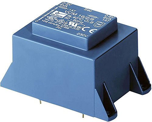 Block VCM 36/2/12 Transformator für Leiterplatten 1 x 230 V 2 x 12 V/AC 36 VA 1,5 A